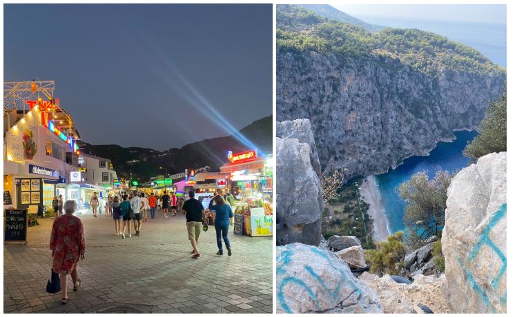 Nightlife and water in Fethiye-Ölüdeniz